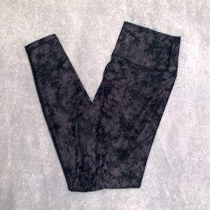 Tie Dye Smoke Pattern Scorpio Sol Leggings Small